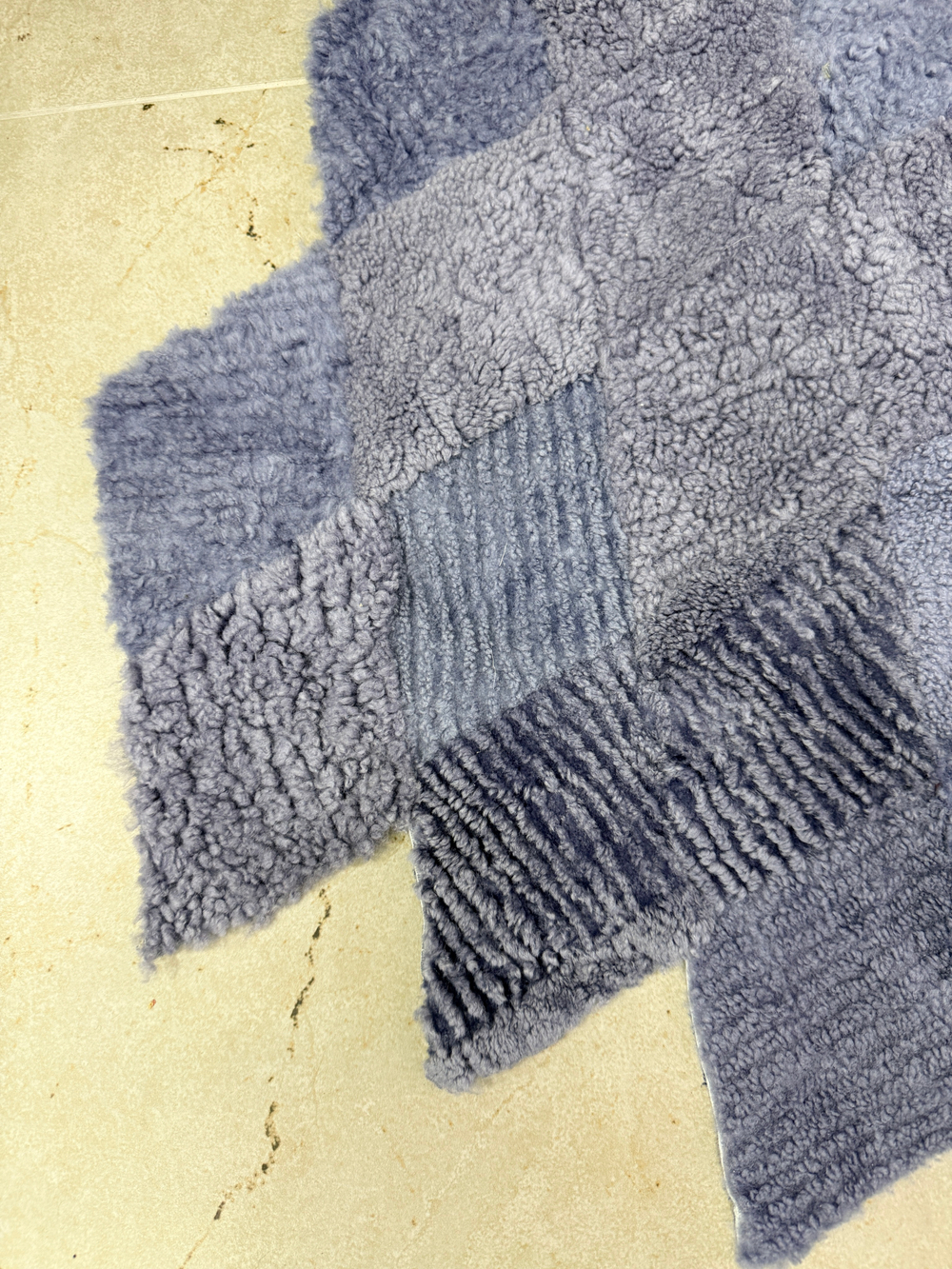 Меховой Коврик прикроватный накидка на кресло из овчины