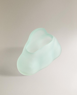 Zara Home стакан для ванной комнаты, смола, синий