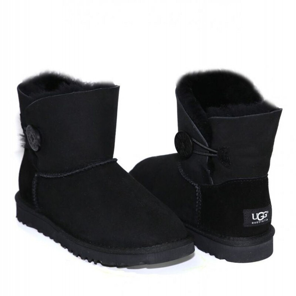 Угги Mini Bailey Button Black