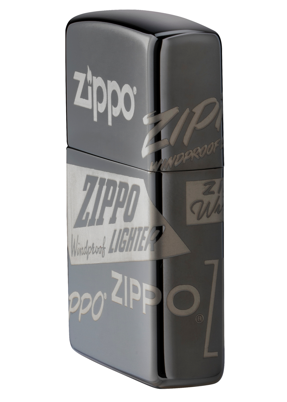 Зажигалка Black Ice® Logo Design ZIPPO 49051