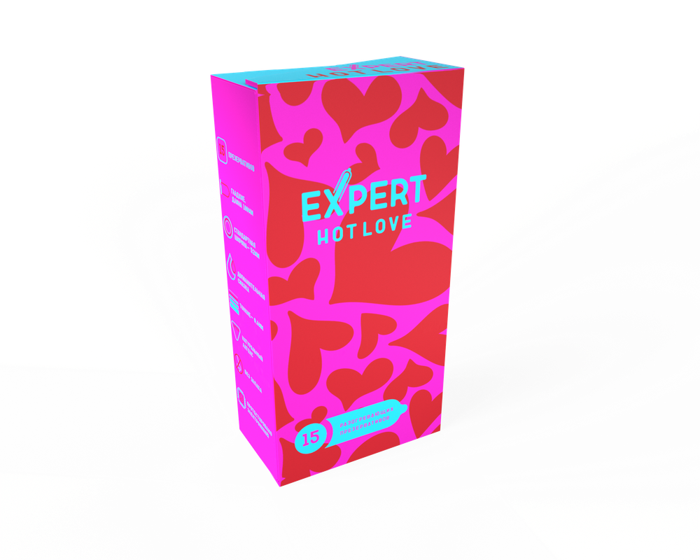 Презервативы Expert Hot Love 15 шт 9465ex
