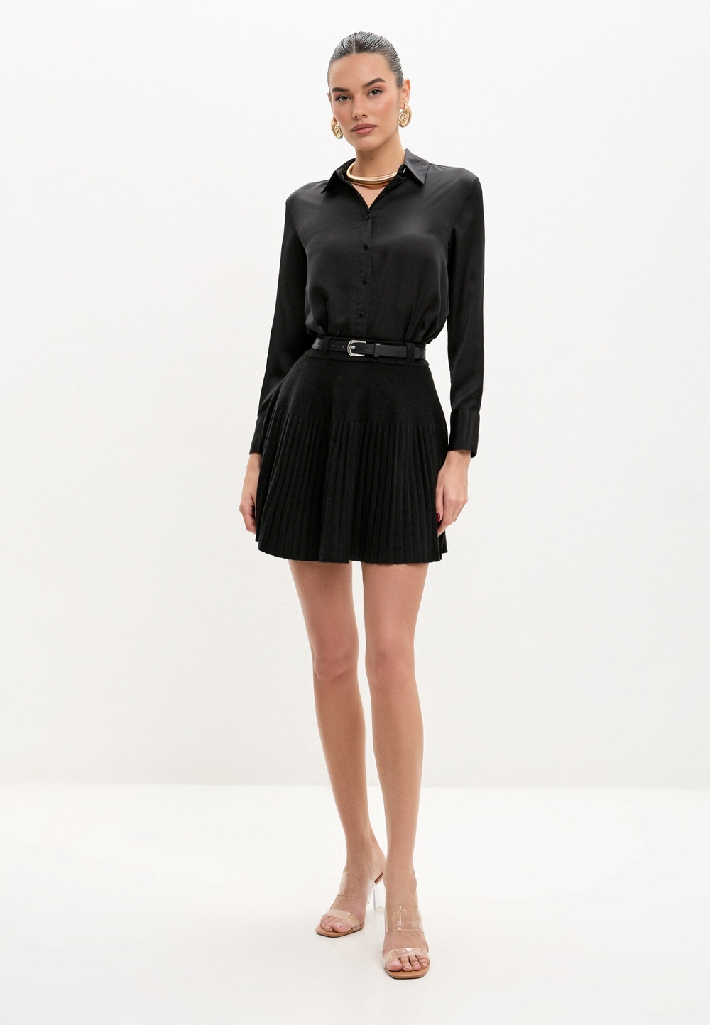 Юбка плиссе