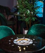 Рыбы карпы Кои от EWA - сборные пазлы причудливой формы из фанеры, дерева, шпона, 320 деталей, размер 40х40 см