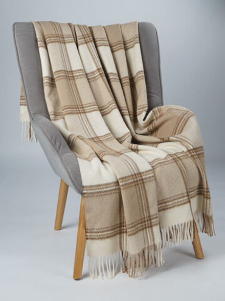 Плед из шерсти Альпака (PERU) - (арт. WPP04)