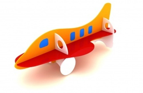 Скамейка детская «Самолет»