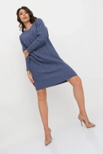 Платье С 1931/индиго