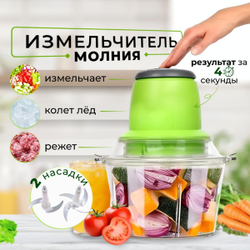Кухонный электрический измельчитель продуктов Молния