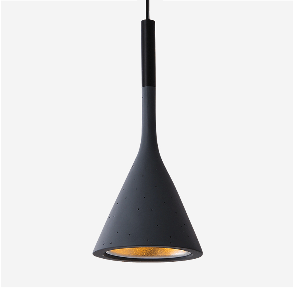 Подвесной дизайнерский светильник  Aplomb by Foscarini (серый)