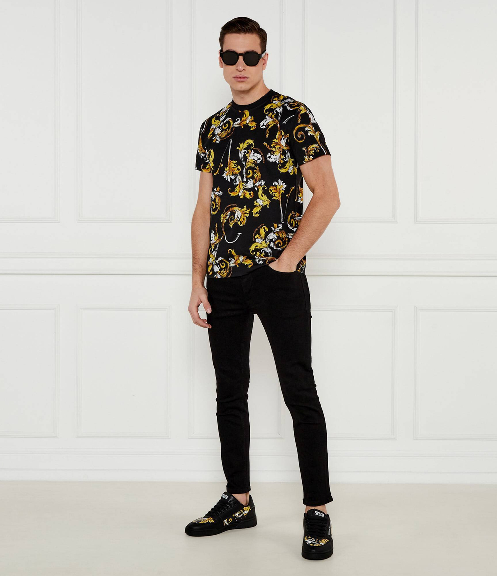 Футболка Versace Jeans Couture - черный(78GAH6S0JS458)