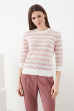 22825 Джемпер женский (молочно-розовый)
