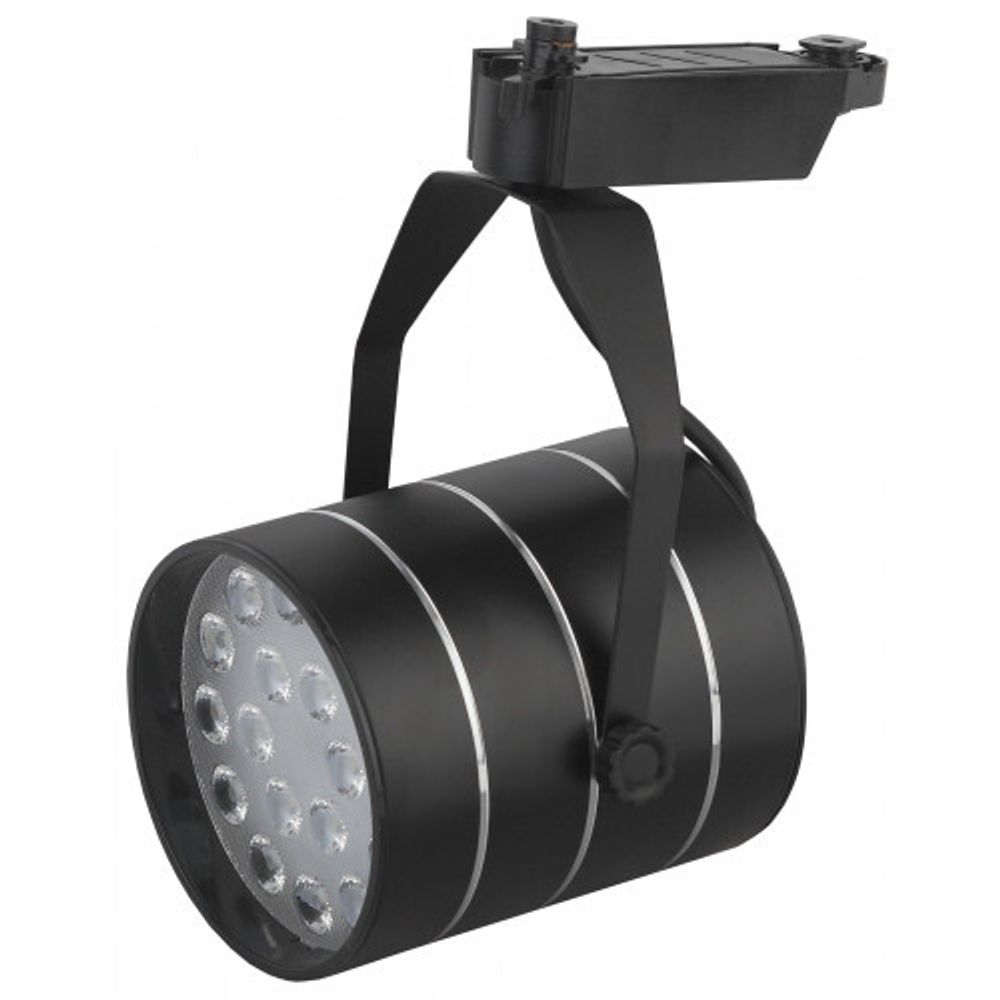 Трековый светильник однофазный ЭРА TR3 - 18 BK светодиодный SMD 18Вт 4000К 1260Лм черный | Без бренда