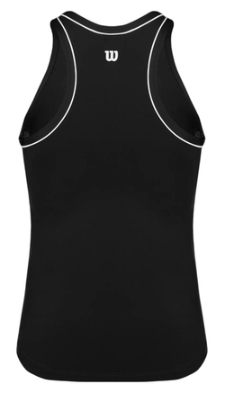 Женский топ теннисный Wilson Team Tank Top - черный