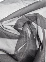 Сетка не эластичная корсетная чёрная 0,1 м (Китай)