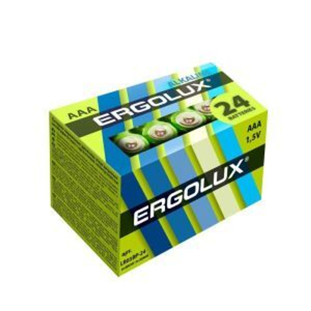 батарейка Ergolux LR-03 Alkaline PB24
