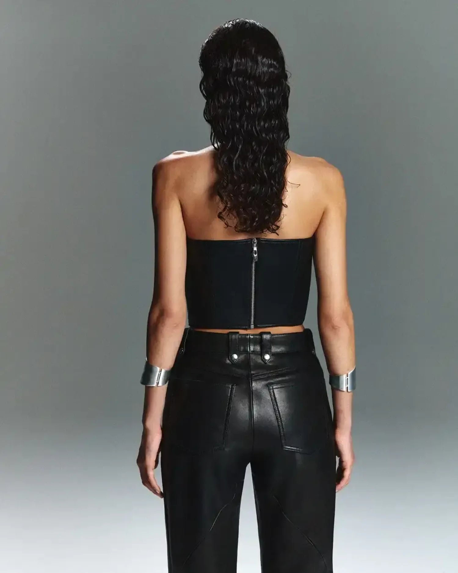 Корсет из кожи Наппа