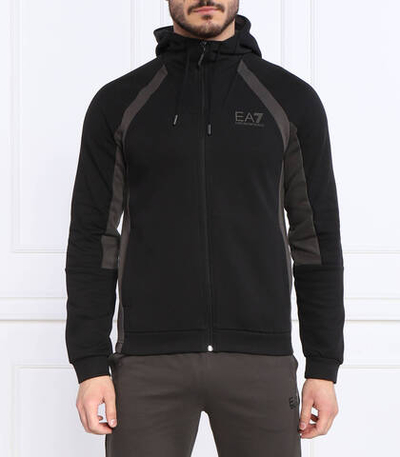 Худи EA7 - черный(3RPM29 PJF3Z)