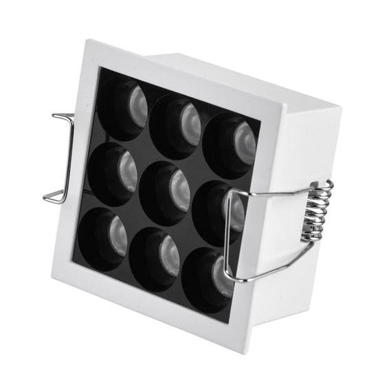 ST763.532.10 Св-к встр. белый LED 1*10W 3000K 950Lm Ra 24° IP20 L71xW71xH36 170-240VV Встраиваемые светильники