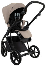 Детская коляска Roan Sol 2.0 3 в 1 с автокреслом Tutis Elo Lux EduSky Black SLL/31/T Hazel/Black/руч.Black