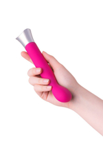 Розовый стимулятор для точки G с гибкой головкой GAELL - 21,6 см. (Цвет: розовый)