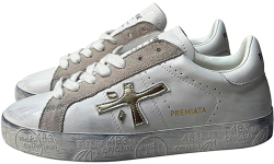 Premiata 483 Print Edition Beige