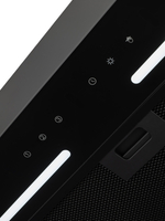 Встраиваемая кухонная вытяжка 60 см Macbi B-BoxG60G с мощностью 1200 м /ч, управление сенсорное и жестом, цвет: черный,