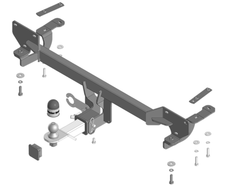 Фаркоп Motodor для GAC GS 4 2024- (оцинк. Шар)(паспорт и сертификат в комплекте)(без электрики) 97806-E