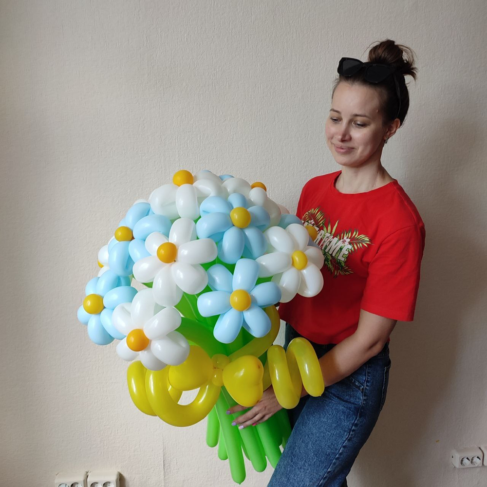 Букет из 15 ромашек