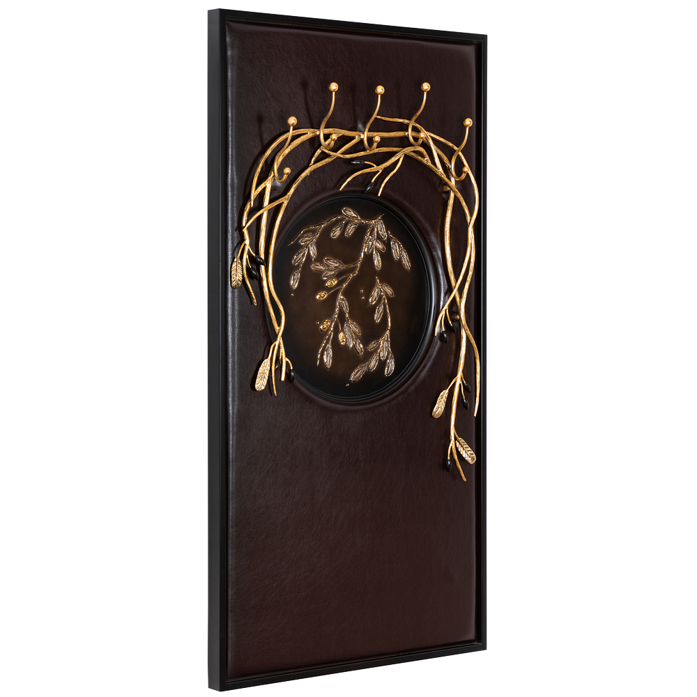 Вешалка настенная Oliva Branch (Олива Бранч) Каштан Амбер