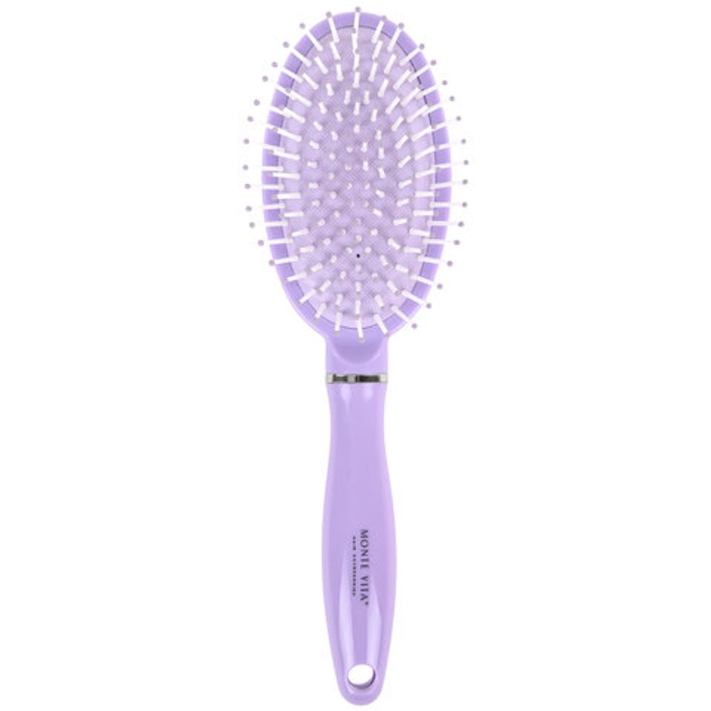 Расческа для волос массажная 23,5х6,5 см, цвета АССОРТИ MONTE VITA (МОНТЕ ВИТА), 457417