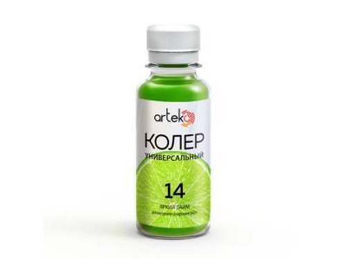 Колер Артэко №14 0,1кг яркий лайм