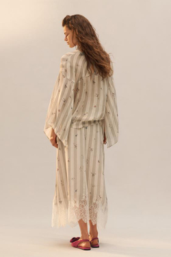 ZARA КРУЖЕВНАЯ ЮБКА В ЦВЕТОЧЕК - LIMITED EDITION, РАЗНОЦВЕТНЫЙ