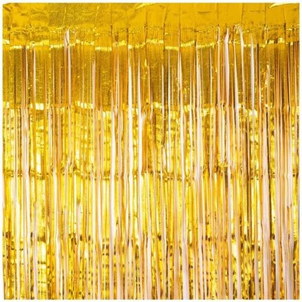 Занавес "Золотой дождик" 1х2м