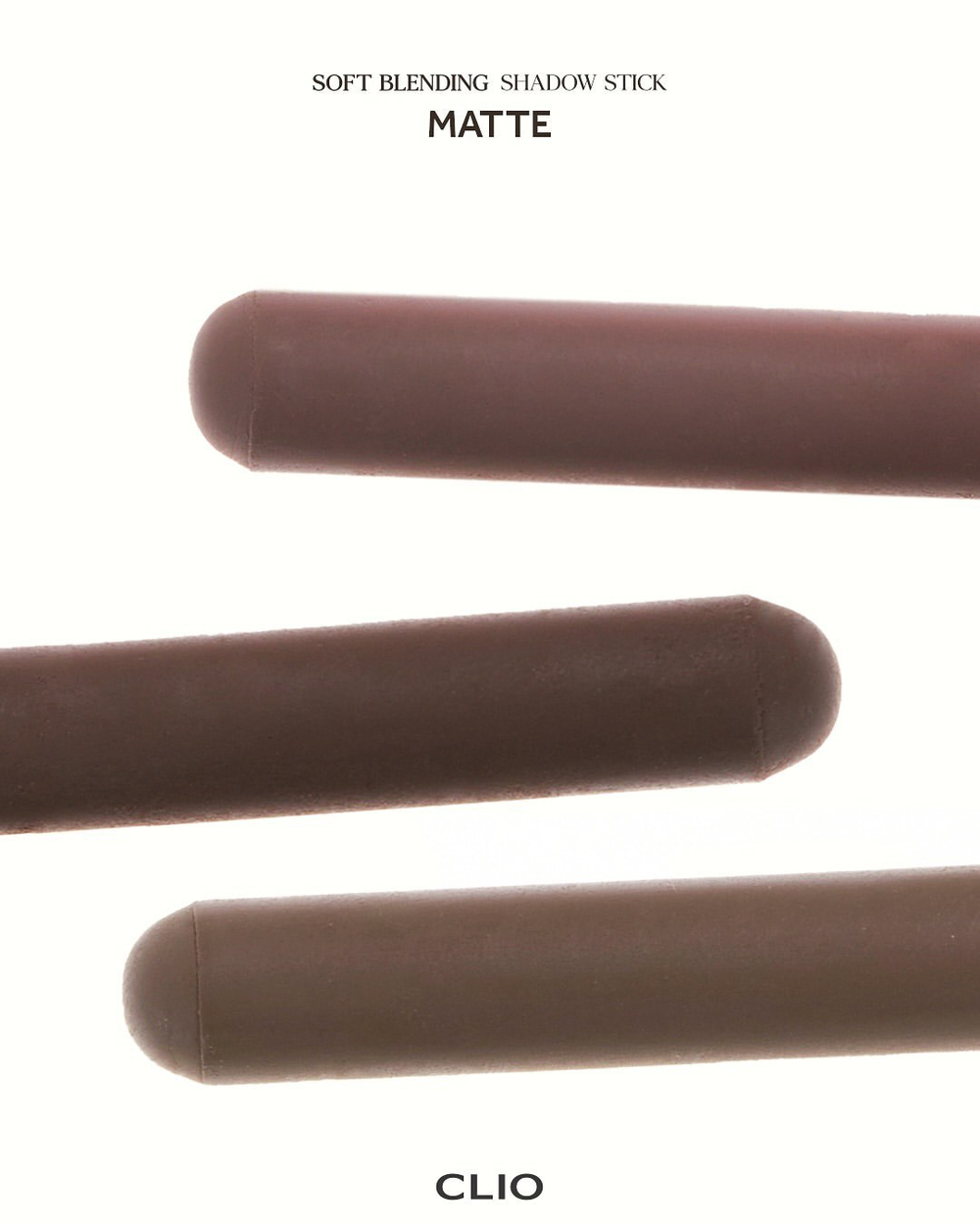 CLIO SOFT BLENDING SHADOW STICK - Мягкие тени-стик с кисточкой