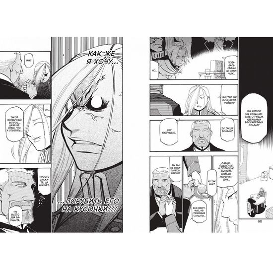 Манга Стальной Алхимик. Книга 12