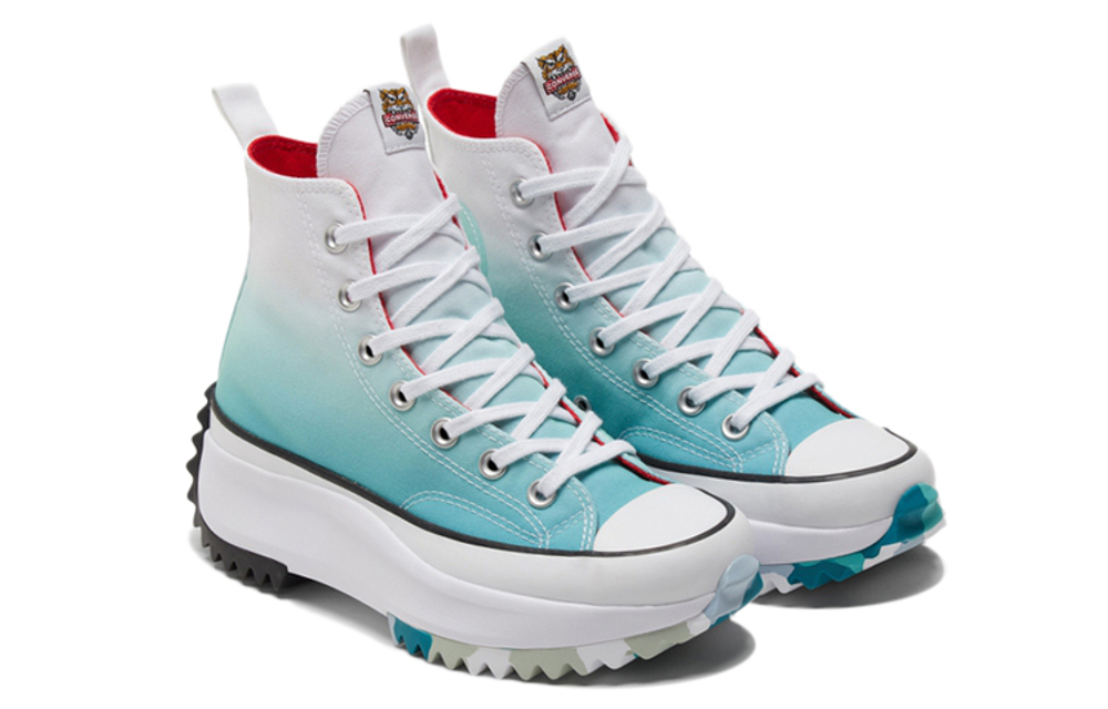 Run Star Converse Hike High "Chinese New Year - Washed Teal"