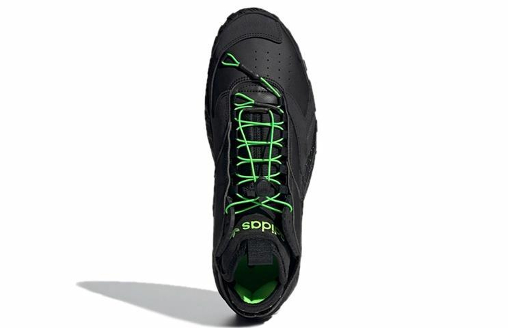 Кроссовки Adidas Originals Streetball 'Black Solar Green'