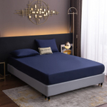 КПБ Однотонный Сатин на резинке CSR021, Евро, 4 наволочки, простынь 160*200*35