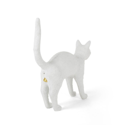 Настольная лампа Jobby The Cat White