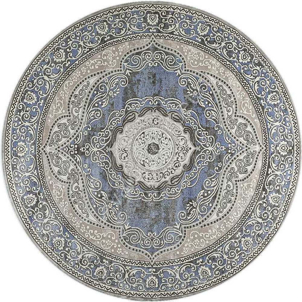 Rimma Lux 36868J L.GREY \ BLUE Круг
