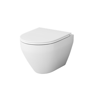 Унитаз подвесной FlashClean AM.PM Spirit V2.0 C701700WH белая глянцевая