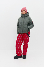 Брюки горнолыжные утепленные (маджента\пурпурные)