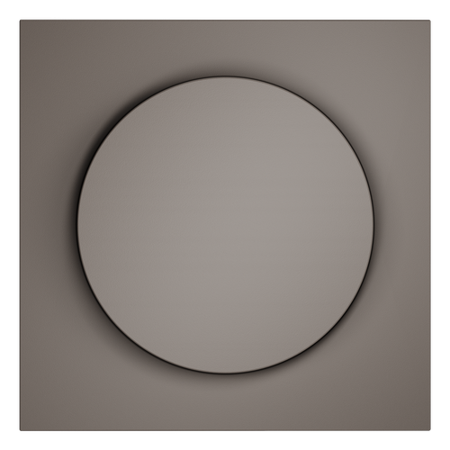 Накладка для светорегулятора поворотно-нажимного, S70 (капучино)