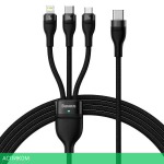Кабель Baseus Flash Series II 1.2m Black (CASS030001)