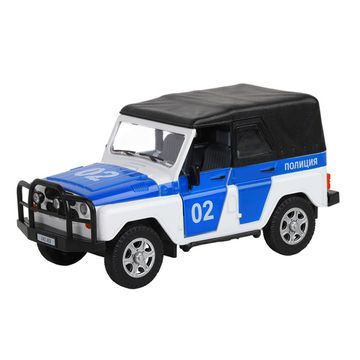 МОДЕЛЬ МАШИНЫ 1/24 УАЗ-469 ПОЛИЦИЯ