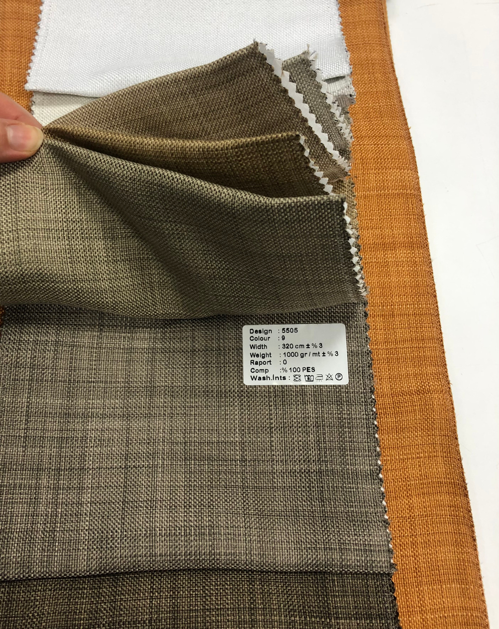 Портьерная ткань dimout фактурный Megara арт. 5505