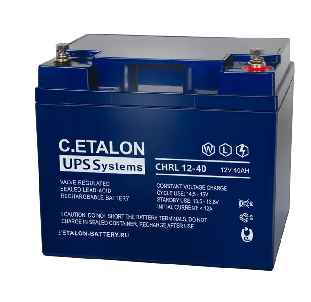 Аккумулятор C.ETALON CHRL 12-40