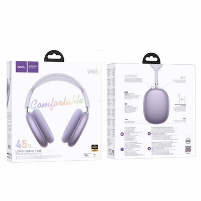 Полноразмерные наушники Hoco W65 (purple)