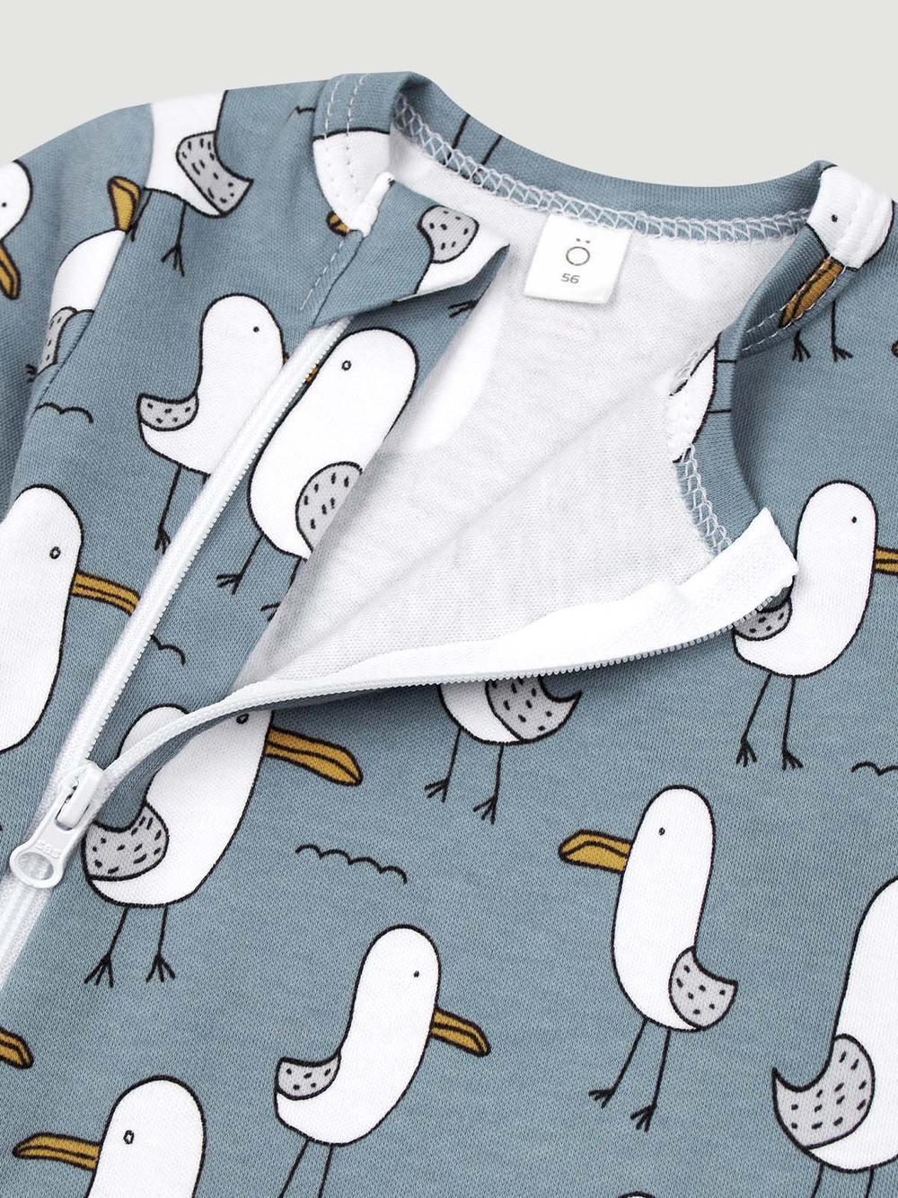 Комбинезон Mjölk Sleep and Play Чайки