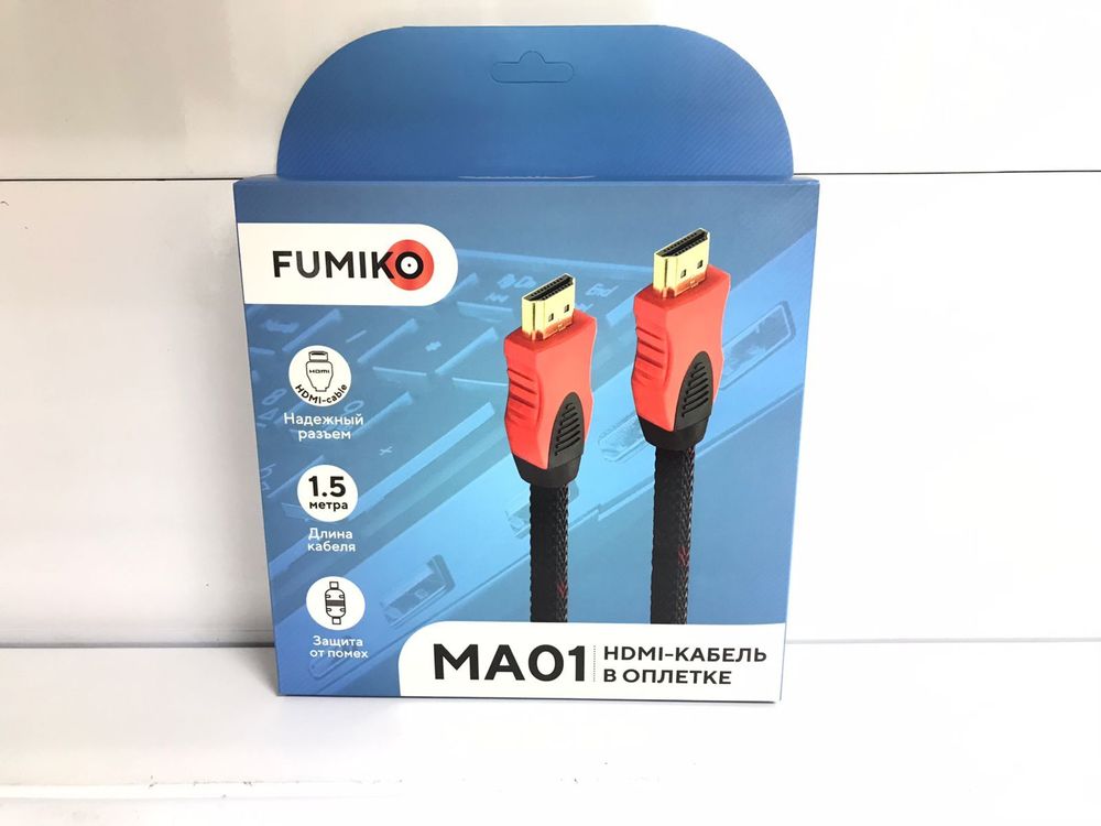 Кабель FUMIKO MA01 HDMI / HDMI в оплетке 1.5 м