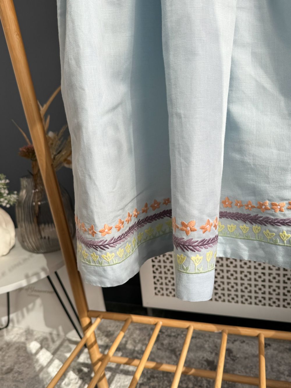 Платье Stella McCartney из хлопка и льна, 152